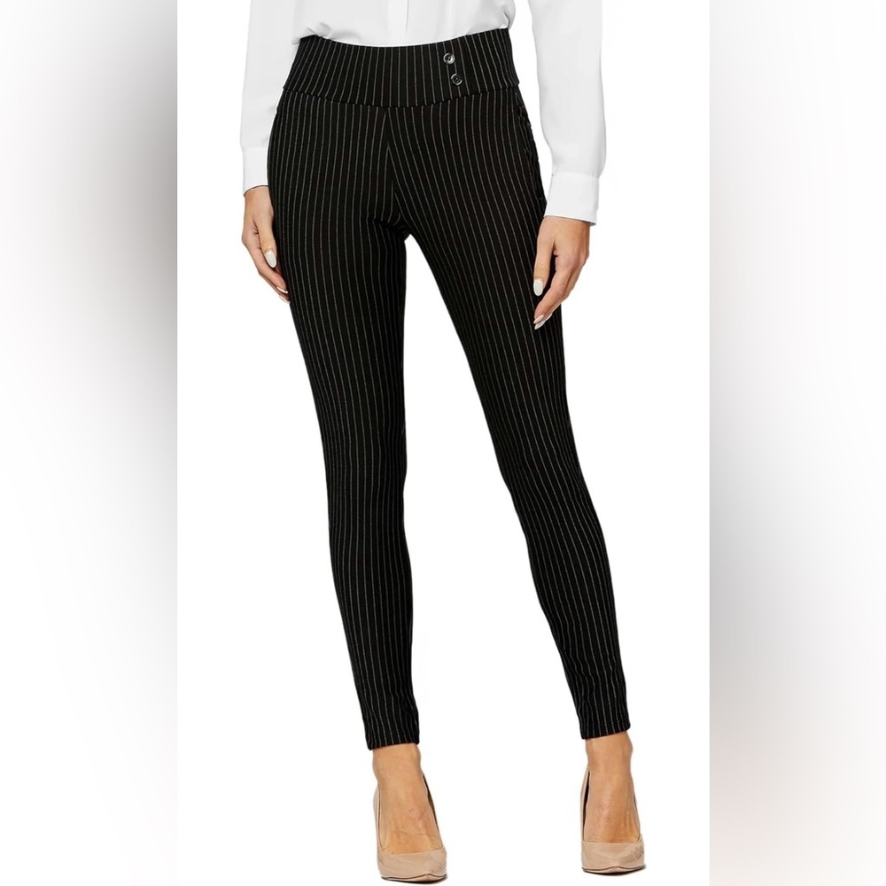 Conceited All Pinned Up Pinstripe Dress Pants Large NEW